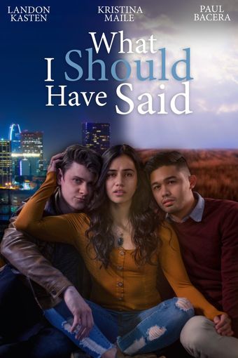 what i should have said poster