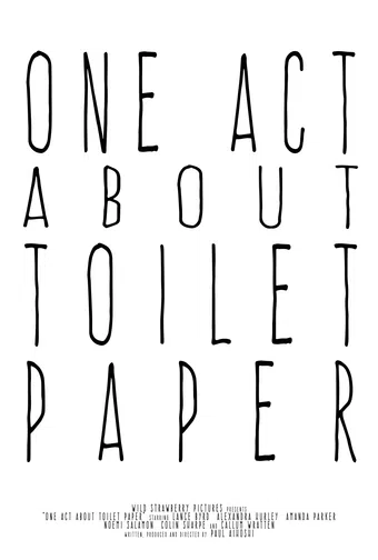 one act about toilet paper 2022 poster