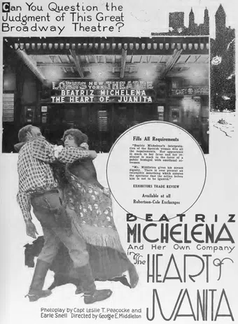 heart of juanita 1919 poster