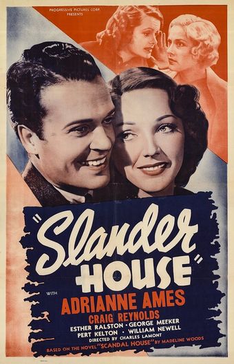 slander house 1938 poster