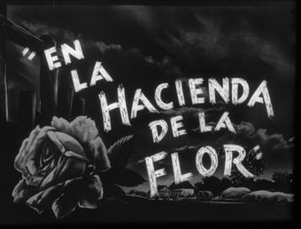 en la hacienda de la flor 1948 poster