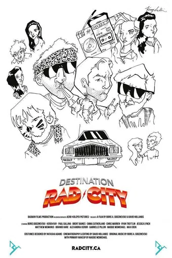 destination: rad city 2014 poster