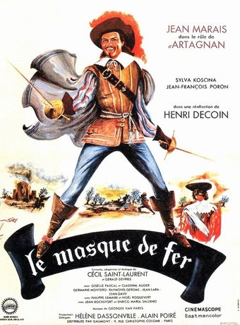 le masque de fer 1962 poster