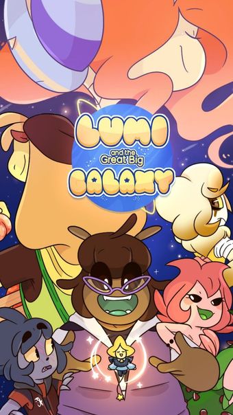 lumi and the great big galaxy poster