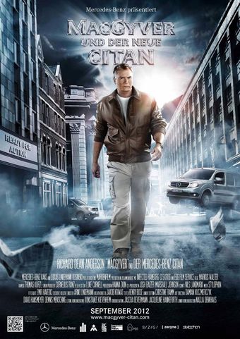 mercedes-benz: macgyver and the new citan 2012 poster