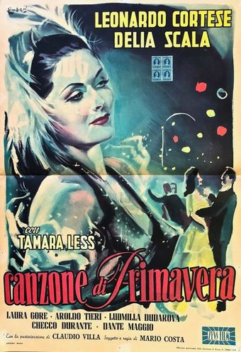 canzone di primavera 1951 poster