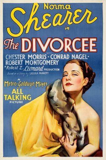 the divorcee 1930 poster