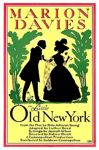 little old new york 1923 poster