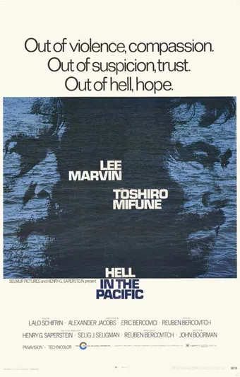 hell in the pacific 1968 poster