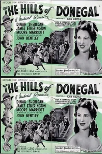 the hills of donegal 1947 poster