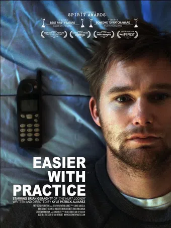 easier with practice 2009 poster