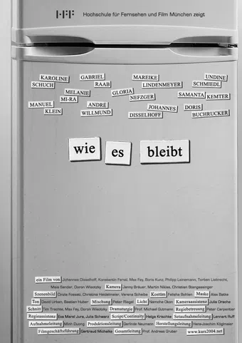 wie es bleibt 2007 poster