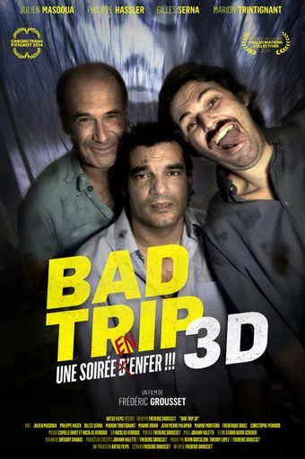 paranormal bad trip 3d 2014 poster