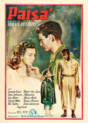 paisà 1946 poster