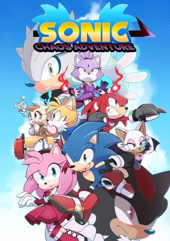 sonic chaos adventure poster