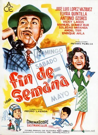 fin de semana 1964 poster