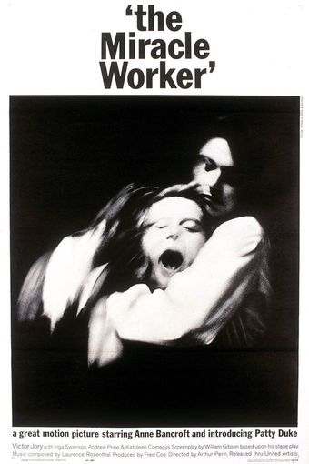 the miracle worker 1962 poster