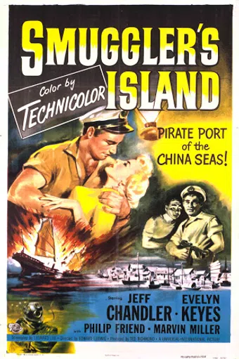 smuggler's island 1951 poster