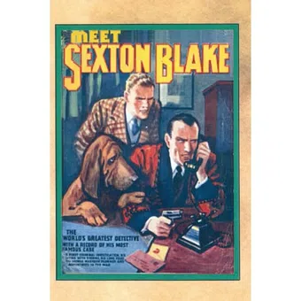 meet sexton blake! 1945 poster