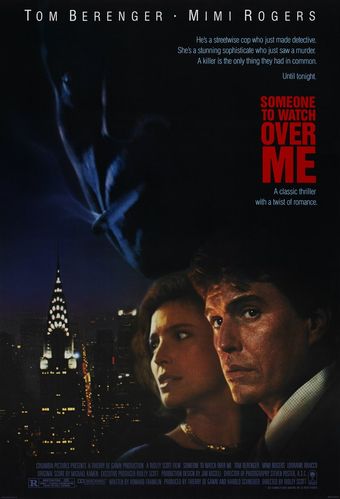 someone to watch over me 1987 poster