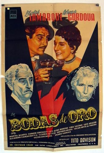 bodas de oro 1956 poster