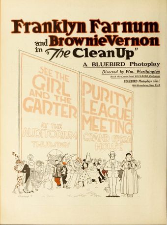 the clean-up 1917 poster