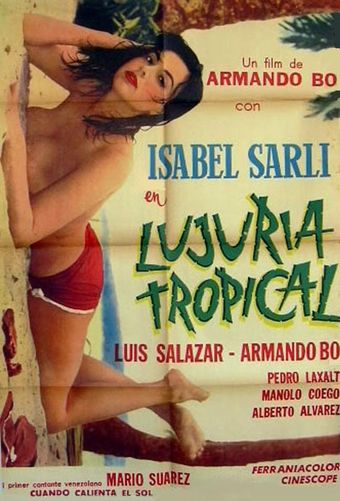 lujuria tropical 1963 poster