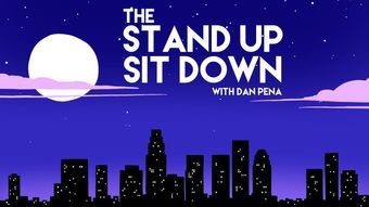 the stand up sit down with dan pena 2019 poster