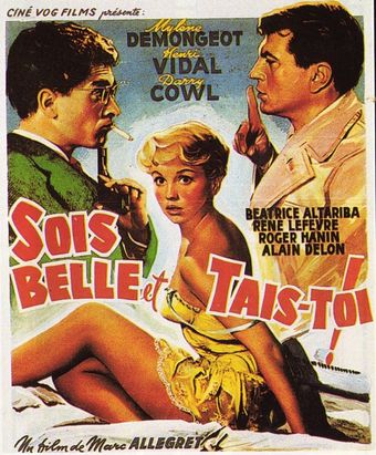 sois belle et tais-toi 1958 poster