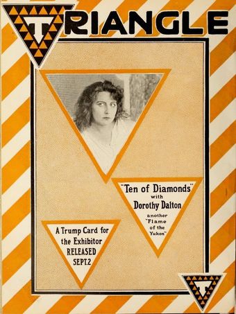 ten of diamonds 1917 poster