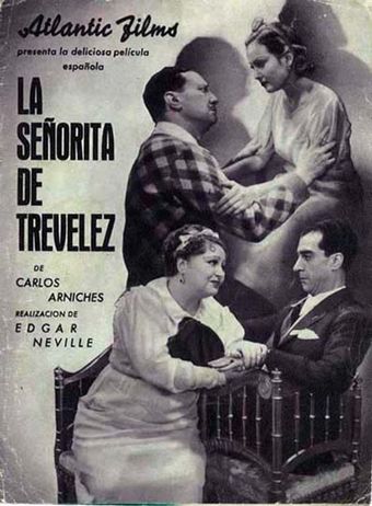 la señorita de trevélez 1936 poster