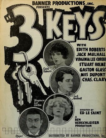 3 keys 1925 poster