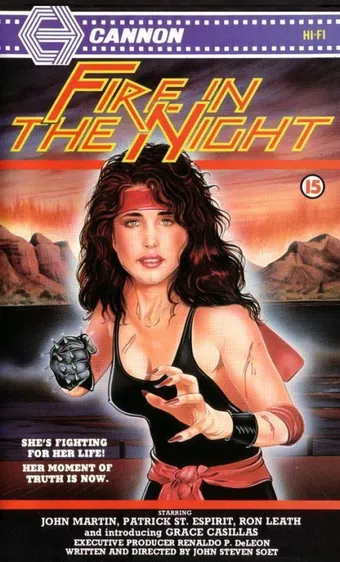 fire in the night 1985 poster