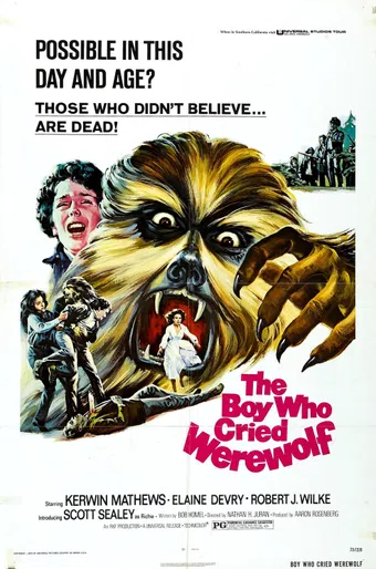 the boy who cried werewolf 1973 poster