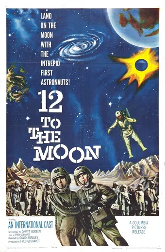 12 to the moon 1960 poster