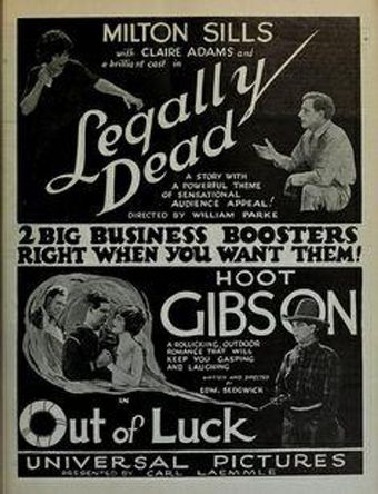 legally dead 1923 poster