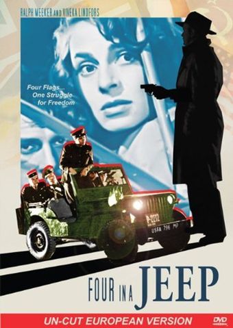 die vier im jeep 1951 poster