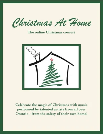 christmas at home: an online christmas concert 2020 poster