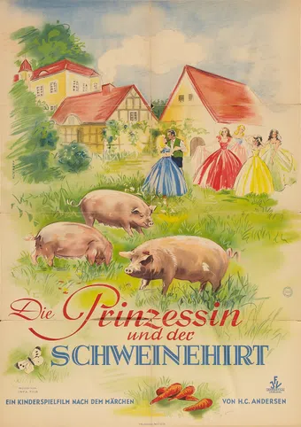 die prinzessin und der schweinehirt 1953 poster