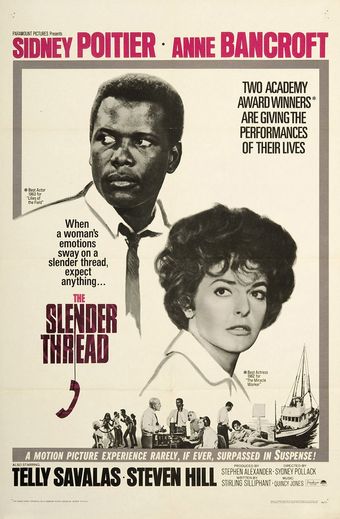 the slender thread 1965 poster