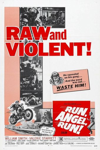 run, angel, run! 1969 poster