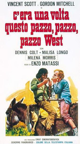 c'era una volta questo pazzo, pazzo, pazzo west 1973 poster