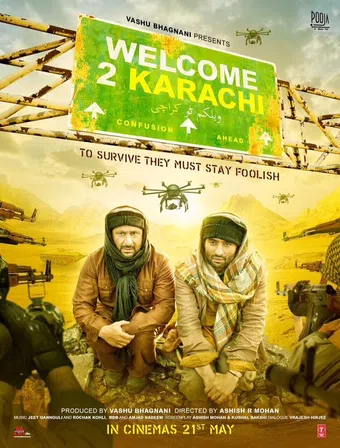 welcome to karachi 2015 poster