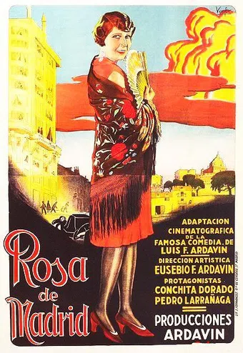 rosa de madrid 1928 poster