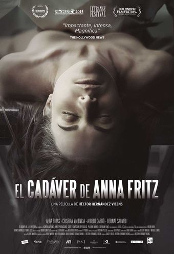 el cadáver de anna fritz 2015 poster