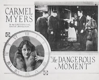 the dangerous moment 1921 poster