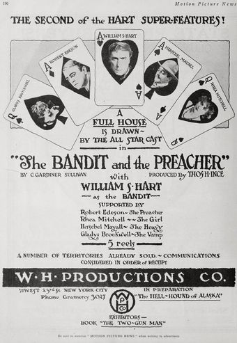 on the night stage 1915 poster