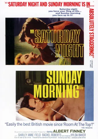 saturday night and sunday morning 1960 poster