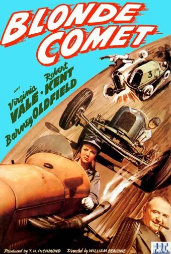 blonde comet 1941 poster