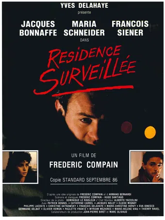 résidence surveillée 1987 poster